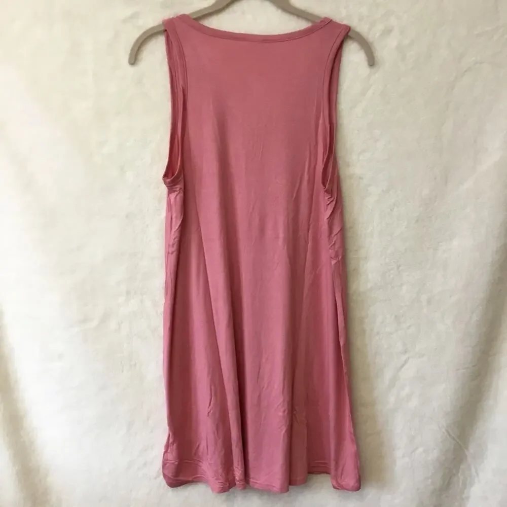 GAP Factory Pink Sleeveless Swing Dress(C) - Picture 6 of 13